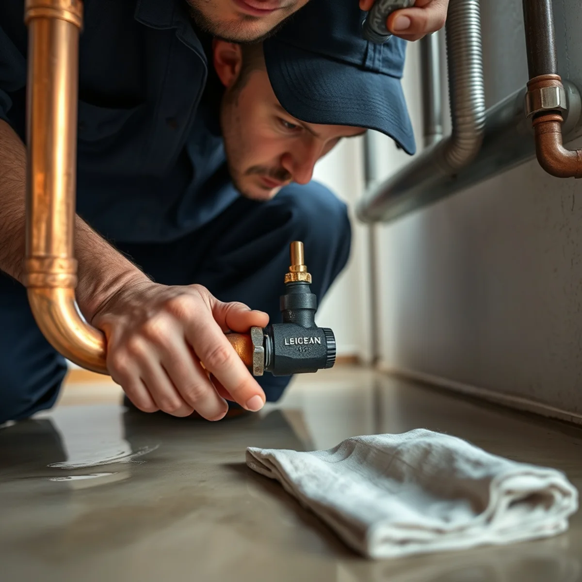 Burst Pipe Repair in action on a Las Vegas, NV home