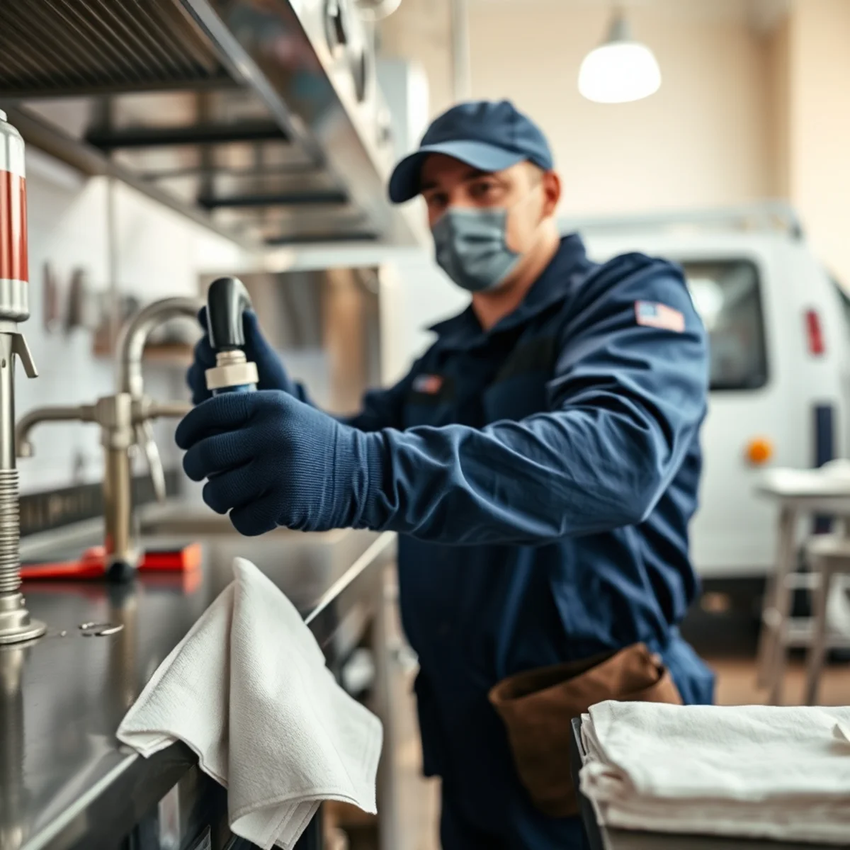 Commercial Plumbing in action on a Las Vegas, NV home