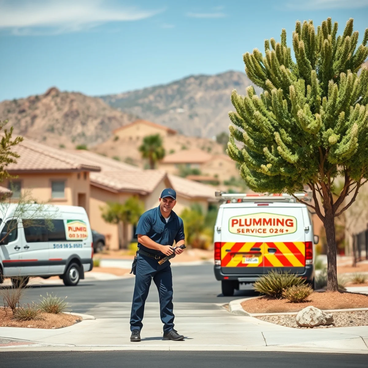 Homes in the Nellis AFB Area area served by Mike's Drain and Plumbing