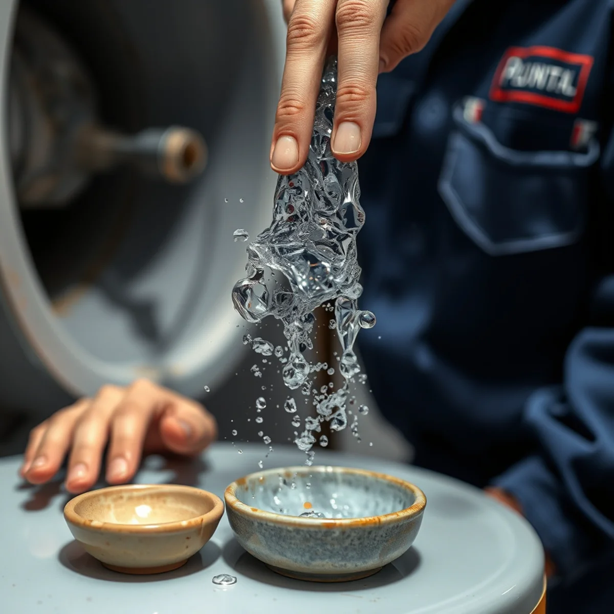 Hard-water sediment causing popping in a Las Vegas water heater tank