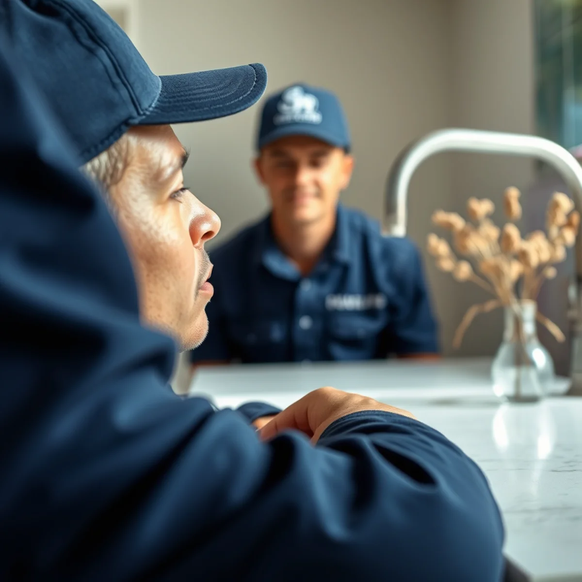 Listening for running water with all fixtures off in a Las Vegas home