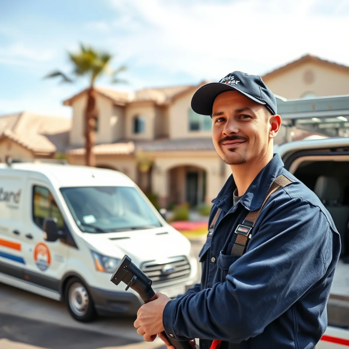 Plumber at an upscale Southern Highlands home near the golf course in Las Vegas, NV