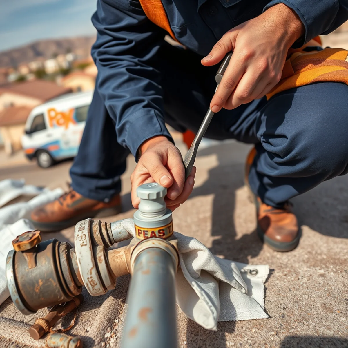 Swamp Cooler Removal & Conversion in action on a Las Vegas, NV home