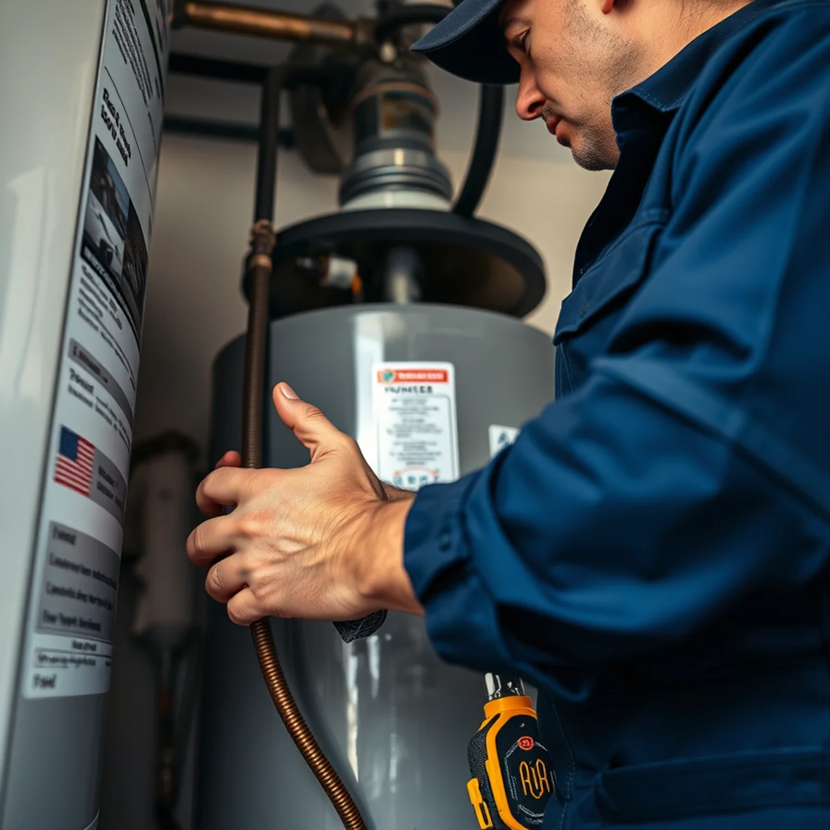 Water Heater Repair & Installation in action on a Las Vegas, NV home