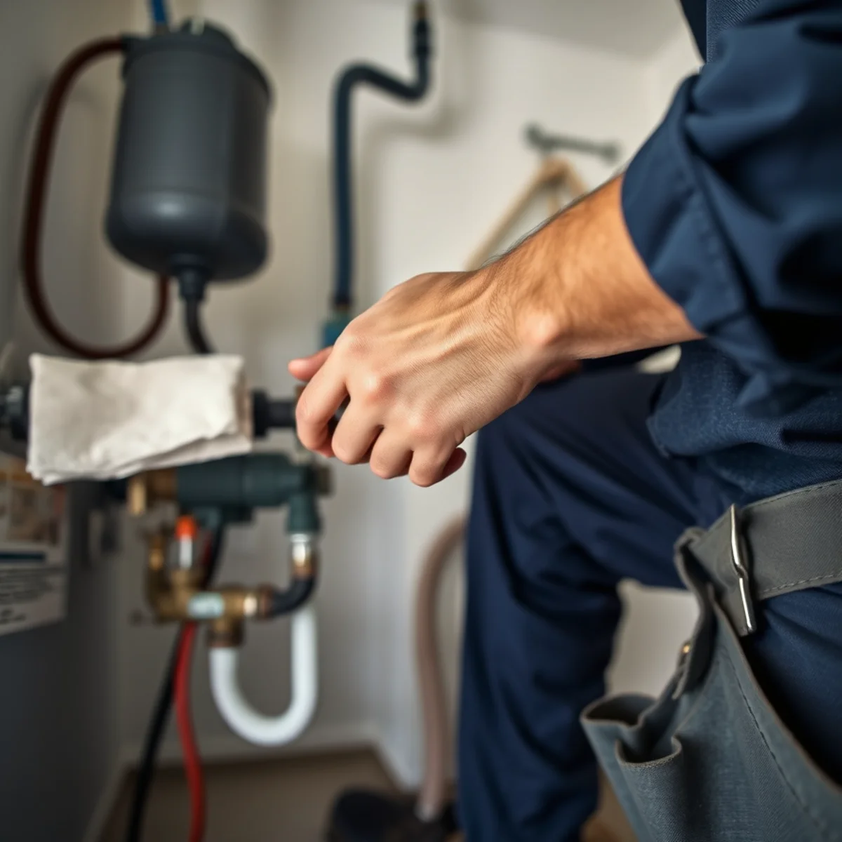 Hard Water Treatment & Softeners in action on a Las Vegas, NV home